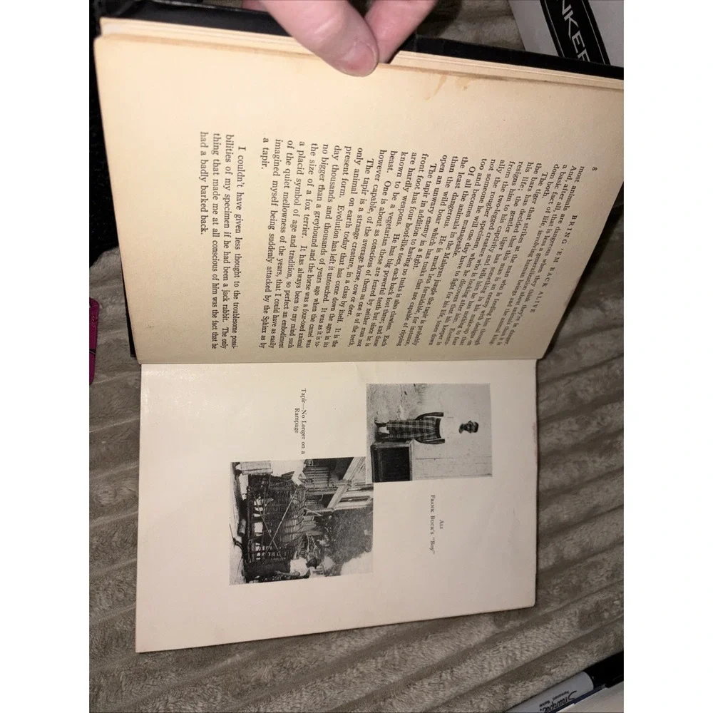 Bring 'em Back Alive by BUCK, Frank With Edward ANTHONY 1st Ed.‎ 1930